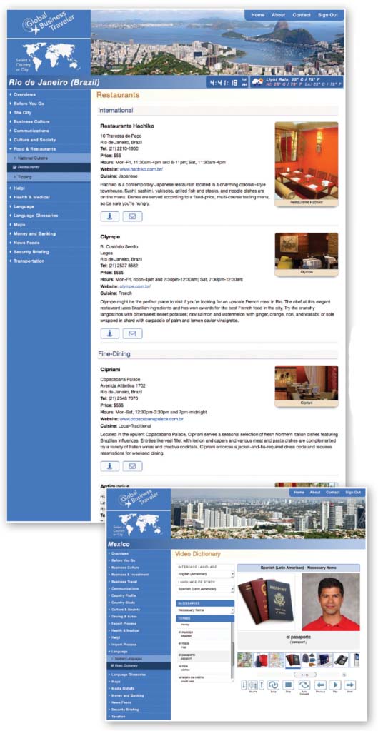 Global Business Traveler Screenshot